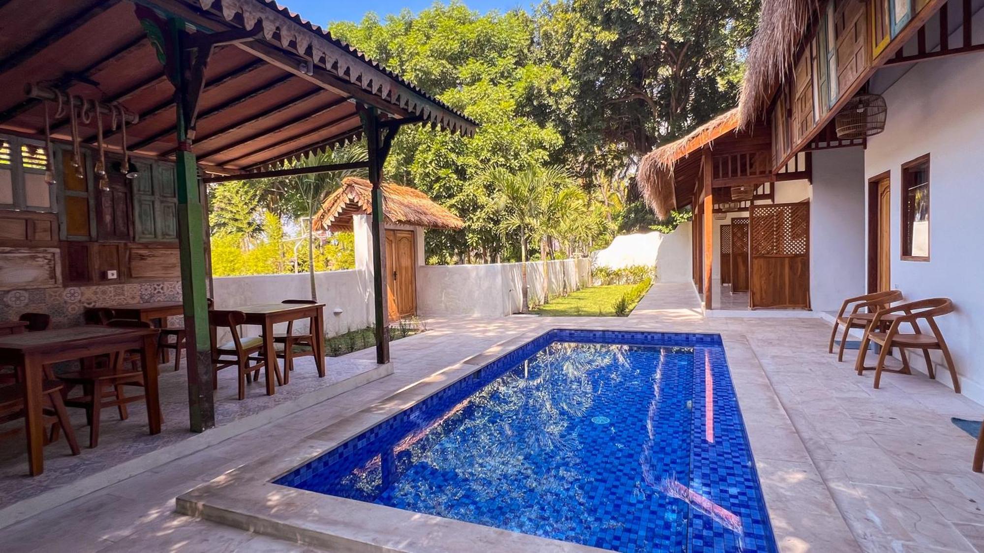 Bae Gili Inn Gili Air Ngoại thất bức ảnh