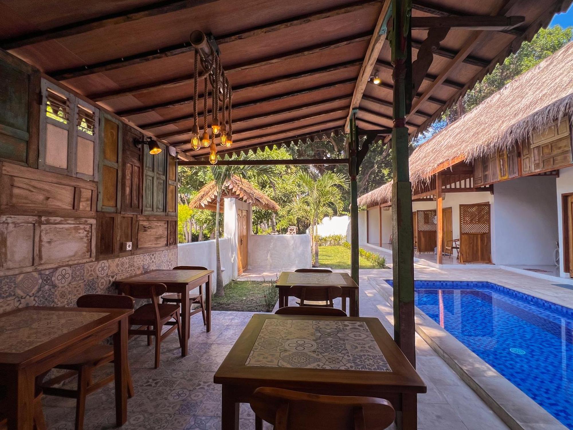 Bae Gili Inn Gili Air Ngoại thất bức ảnh
